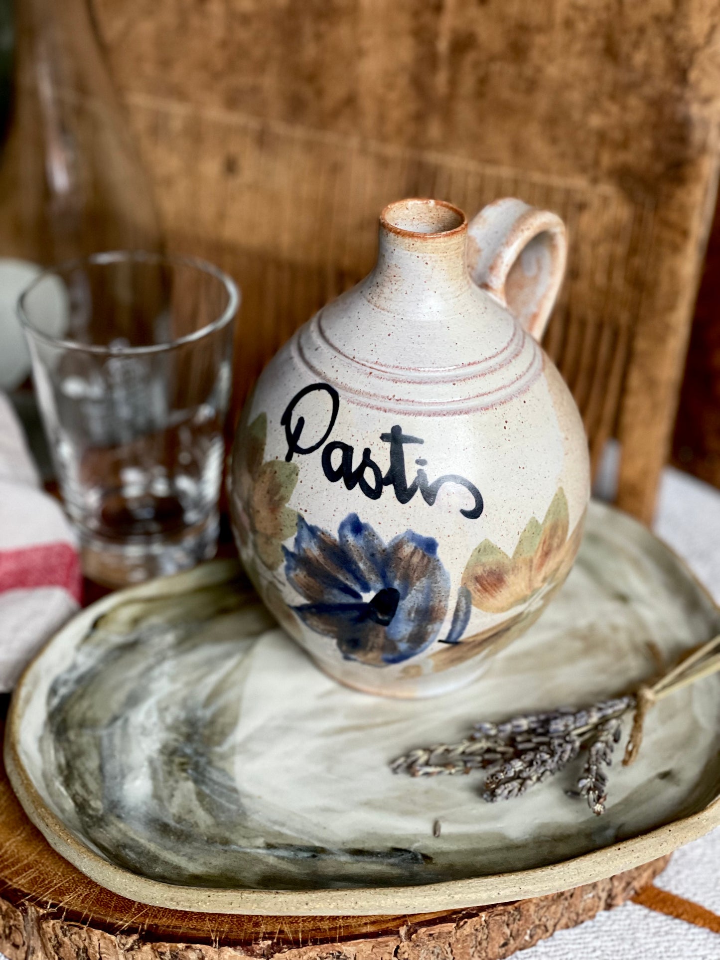 Vintage French Pastis Pitcher