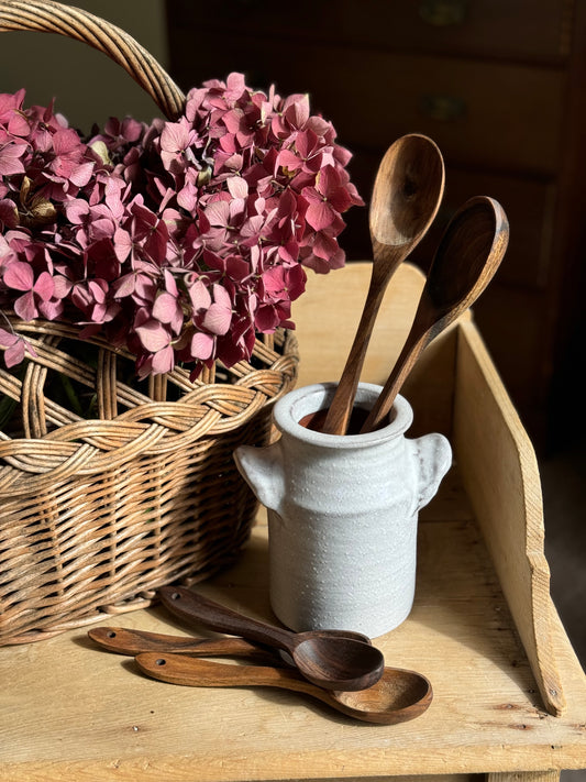 Rustic Utensil Jar